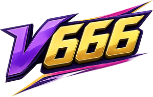 v666 বাংলাদেশের গেমিং লোগো